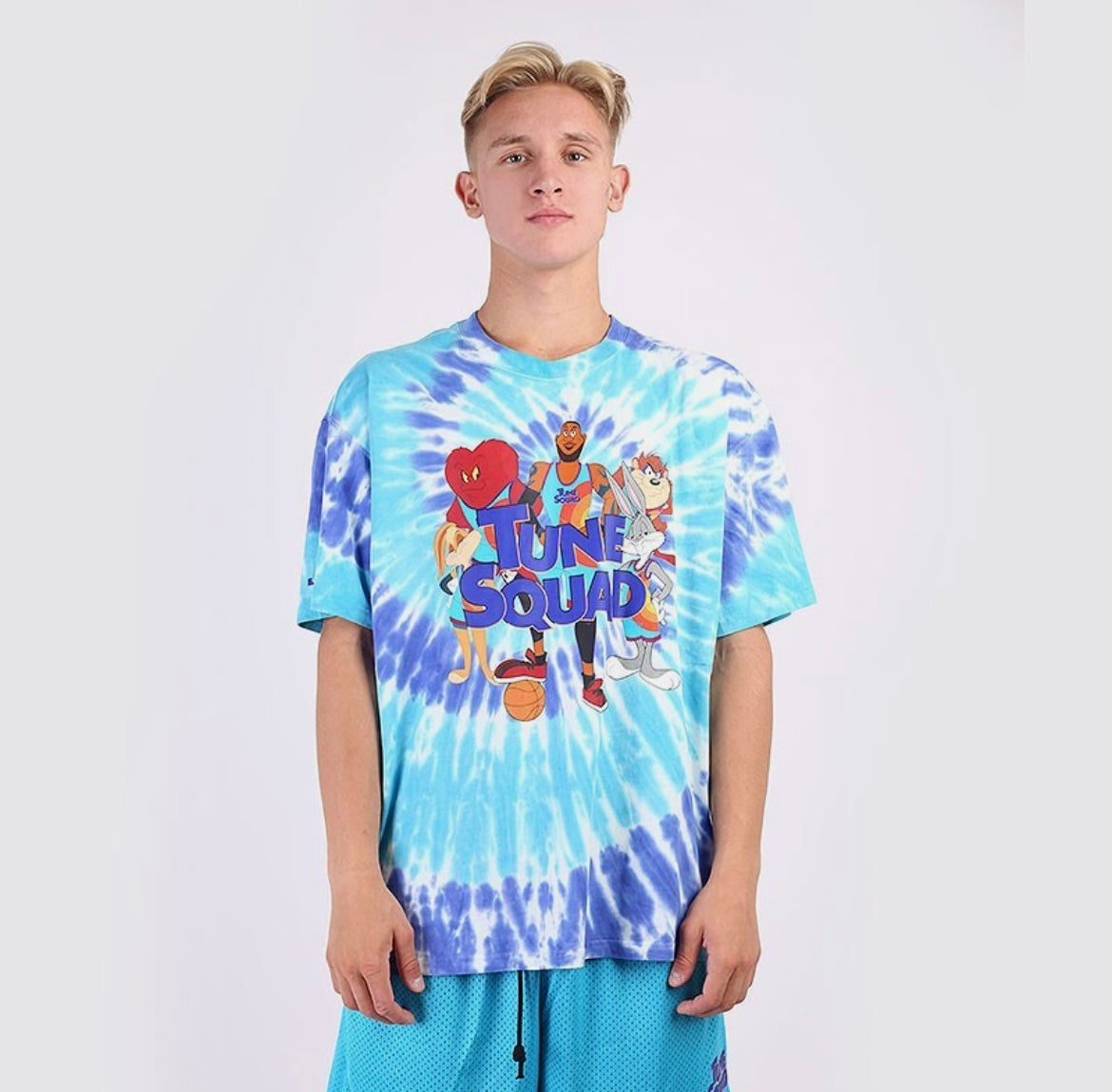 T-shirt Lebron X Space Jam 2 white/concord