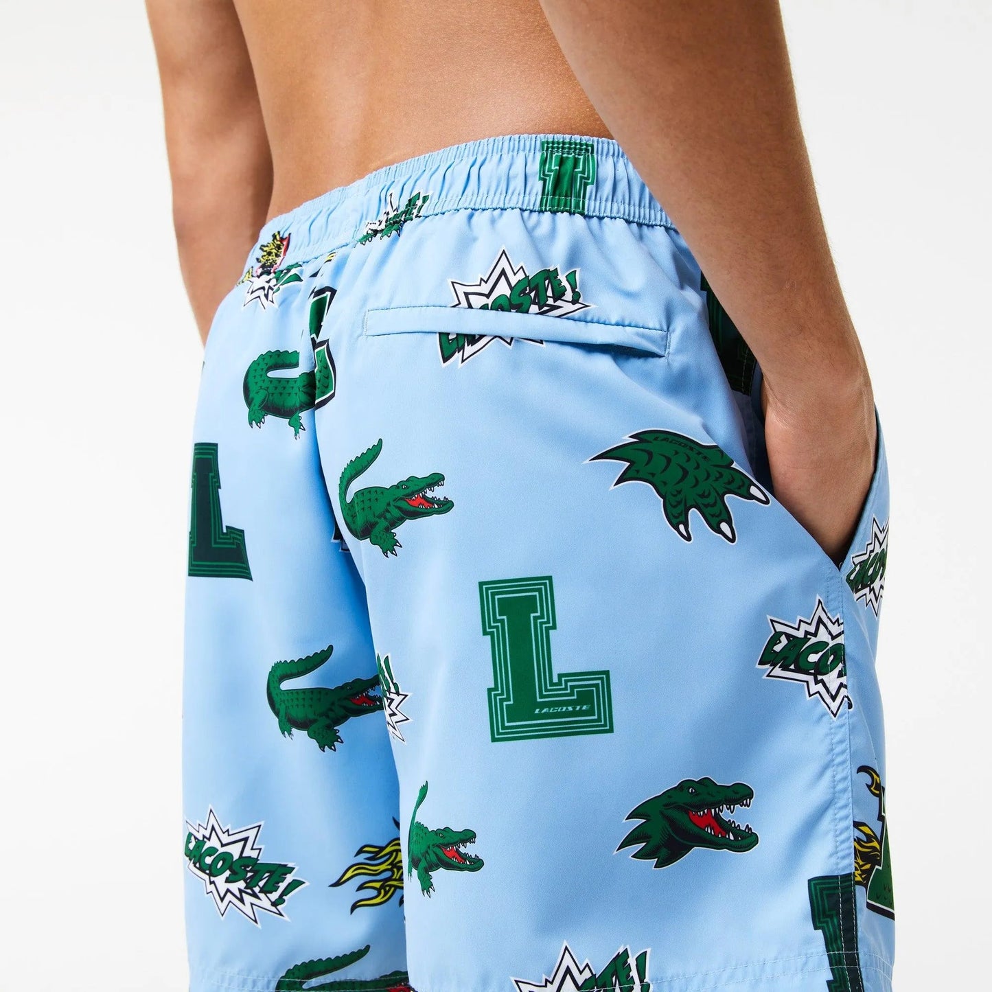 Maillot de bain homme Lacoste Holiday avec boxer en résille