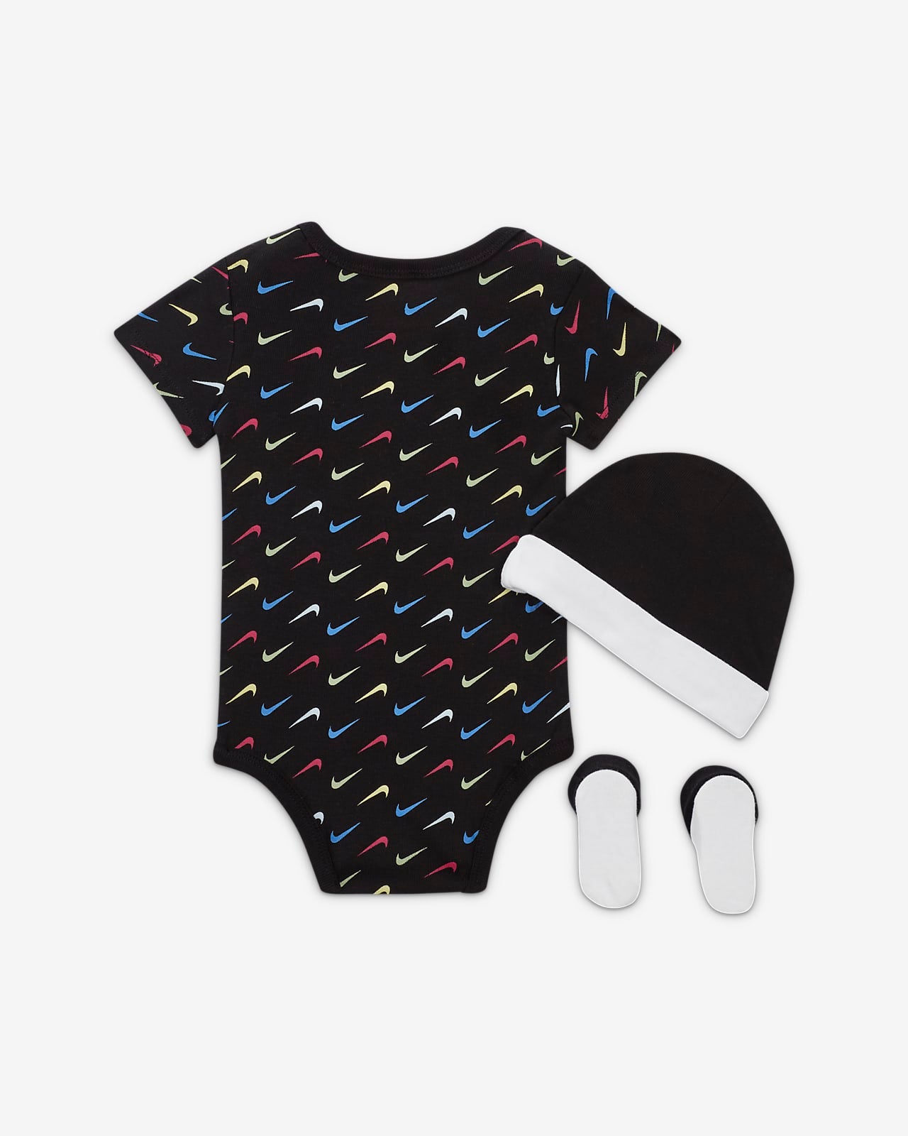 Infants Nike Unisex Multi Swoosh 3 Piece Set (6-12) Mois